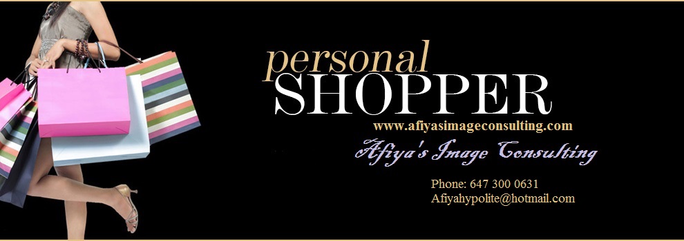 Afiya's Image Consulting- Personal Shopper and Fashion Stylist